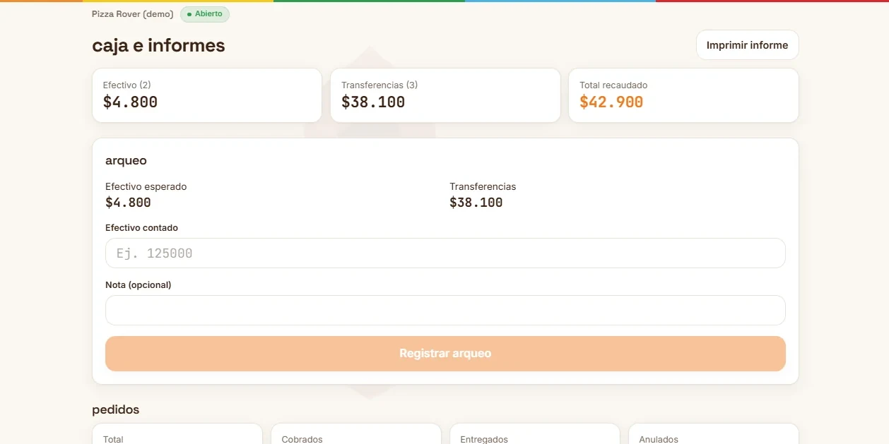 San Pedro Armengol: Caja e informes